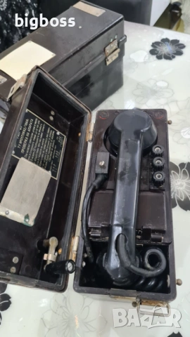 Полеви военни телефони  ТАП 67, снимка 5 - Антикварни и старинни предмети - 53445780