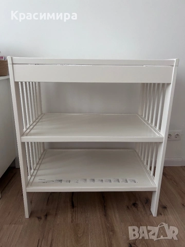 Повивалник GULLIVER + кошове + подложка + протектор, снимка 5 - Мебели за детската стая - 53569398