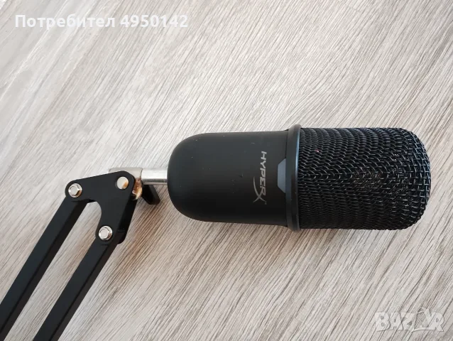 HyperX SoloCast микрофон , снимка 3 - Микрофони - 56087266