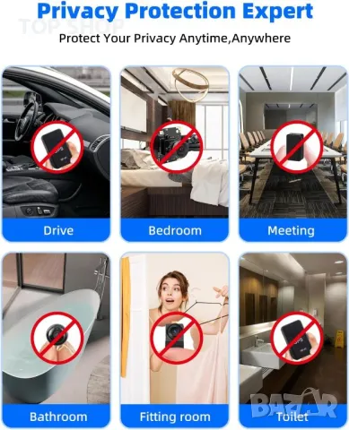 Детектор за скрита камера, детектор за скрити устройства, GPS тракери/подслушващи устройства/камери, снимка 6 - Друга електроника - 49552042