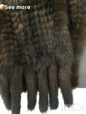 Шал  норка косъм, снимка 4 - Шалове - 53441985