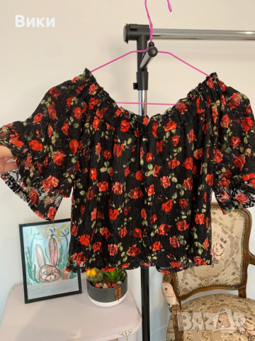 Дамска блуза в размер S/М, снимка 16 - Корсети, бюстиета, топове - 44922565