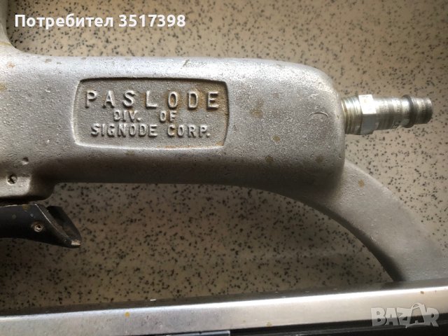 Пневматични пистолети Paslode, снимка 3 - Компресори - 41614561
