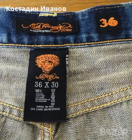 Ed Hardy by Christian Audigier мъжки дънки , снимка 9 - Дънки - 56233290
