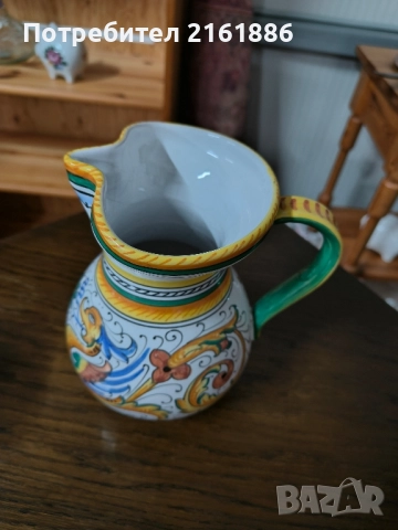 Уникален ръчно рисуван комплект керамика , снимка 3 - Декорация за дома - 51675275