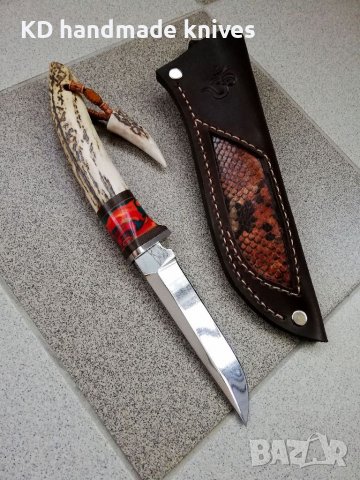 Ръчно изработен ловен нож от марка KD handmade knives ловни ножове