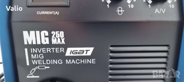 MIG-MAG 250 MAX Co2 инверторно с 4м. евро шланг, снимка 9 - Други машини и части - 38816354