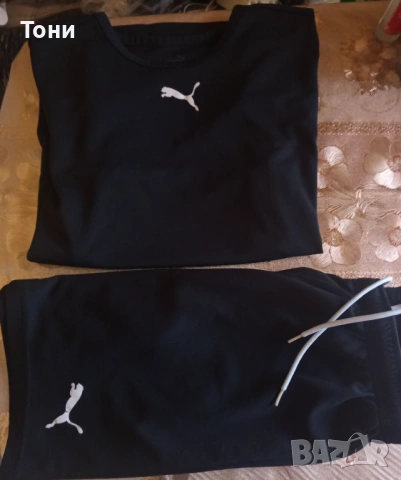 PUMA Оригинал Нов Мъжки Спортен Екип L, снимка 10 - Спортни дрехи, екипи - 53846640
