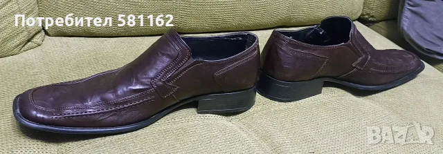 Официални класически мъжки обувки 43/44, снимка 3 - Официални обувки - 56067398