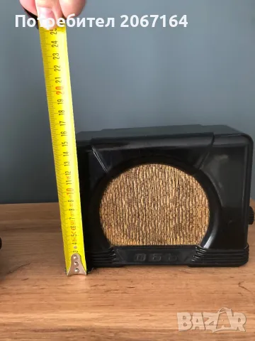 Руско бакелитено радио, снимка 5 - Колекции - 48443348