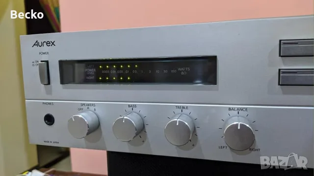 Toshiba Aurex SB-A45 , снимка 2 - Ресийвъри, усилватели, смесителни пултове - 56334564