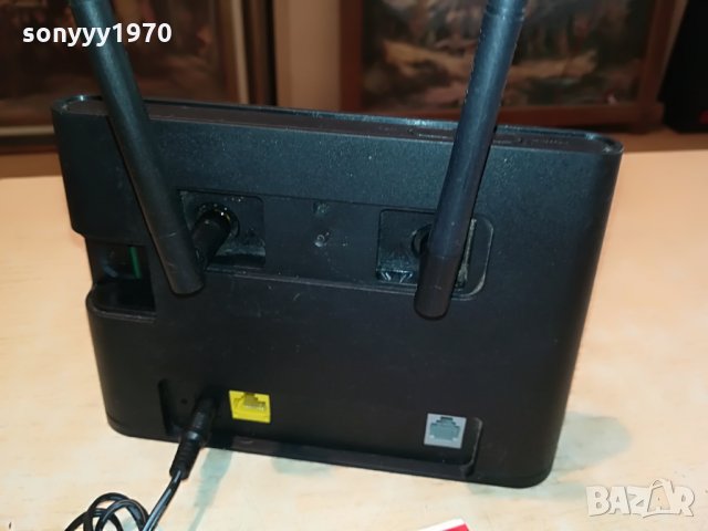 HUAWEI 4G-mtel ROUTER с две черни антени 2908211911, снимка 8 - Рутери - 33960289