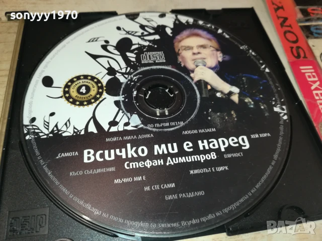 ВСИЧКО МИ Е НАРЕД ЦД 0708251747, снимка 5 - CD дискове - 51288685