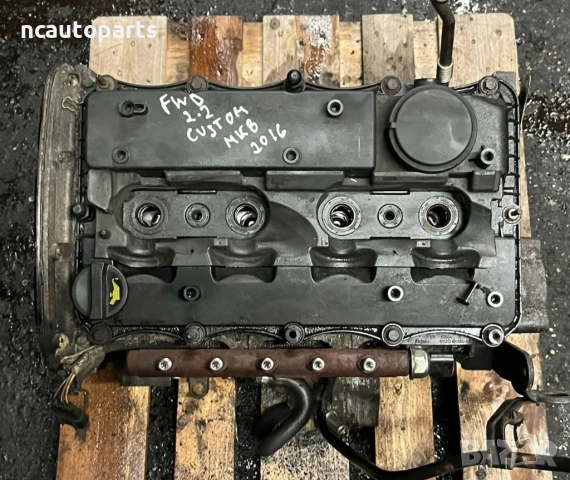 Необорудван двигател за Ford Transit Форд Транзит Кастъм МК8 2.2 дизел DRFF EU-5 2016, снимка 2 - Части - 53385506