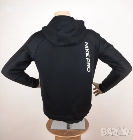 Nike Pro - Оригинален мъжки суитшърт размер M, снимка 4 - Суичъри - 52559295