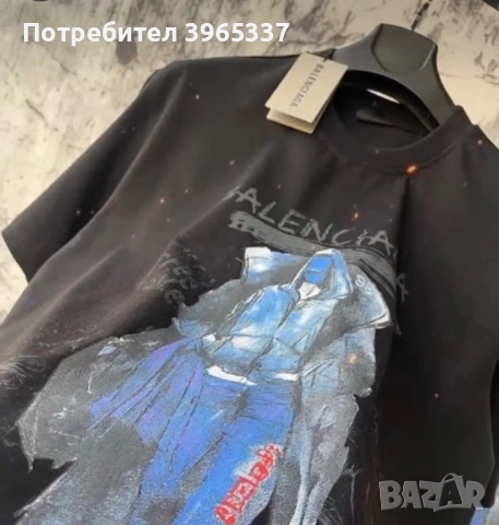 Balenciaga мъжка тениска – нова, високо качество, размери S, M, L, 2XL, снимка 2 - Тениски - 52904524