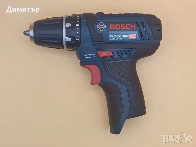 Bosch GSR 12V-15 тяло на винтоверт 