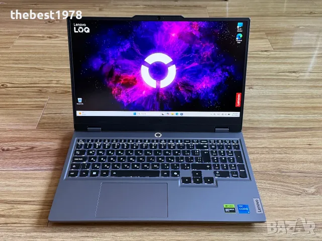 Lenovo LOQ Gen 11 MAXOUT`Core i5-13450H Nvidia RTX 5050 16GB DDR5 512GB SSD Батерия 100%
