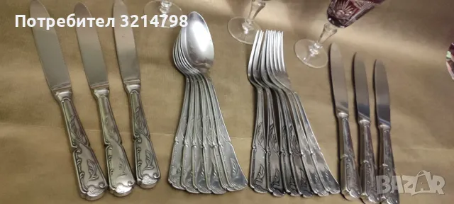 Старинни прибори за хранене , снимка 3 - Прибори за хранене, готвене и сервиране - 48217989