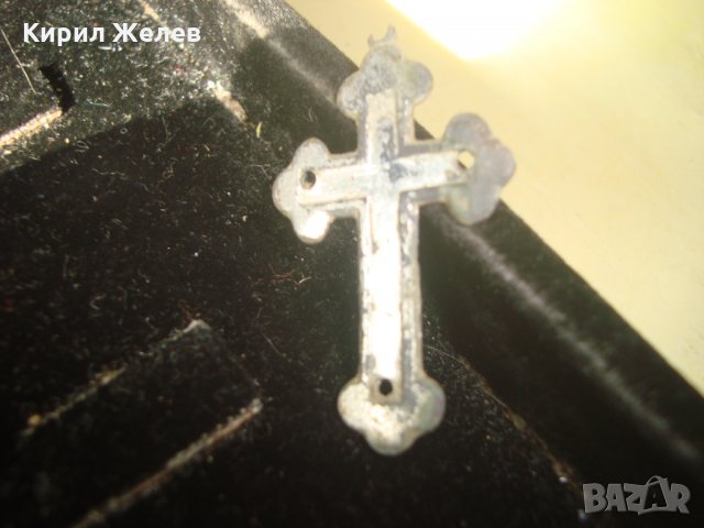 СТАРО МЕТАЛНО КРЪСТЧЕ за КОЛЕКЦИЯ 24868, снимка 3 - Антикварни и старинни предмети - 34561318