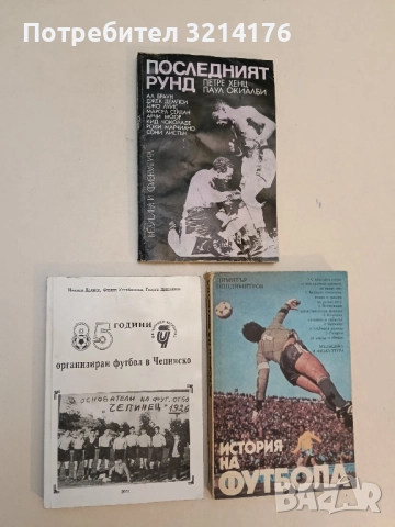 85 години организиран футбол в Чепинско - Никола Делиев, Филип Устабашиев, Георги Дишлянов
