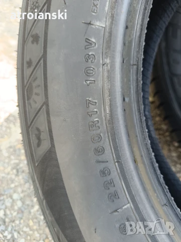 Всесезонни гуми Tracmax Trac Saver 225/60/17, снимка 5 - Гуми и джанти - 51010289