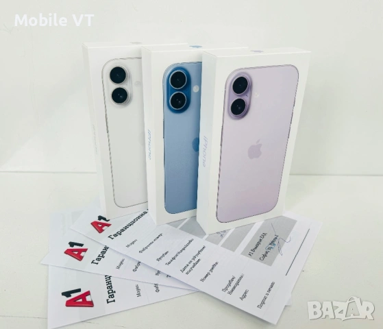 НОВ! iPhone 17 256GB White / Lavender / Mist Blue 2г.ГАРАНЦИЯ!, снимка 4 - Apple iPhone - 53654999