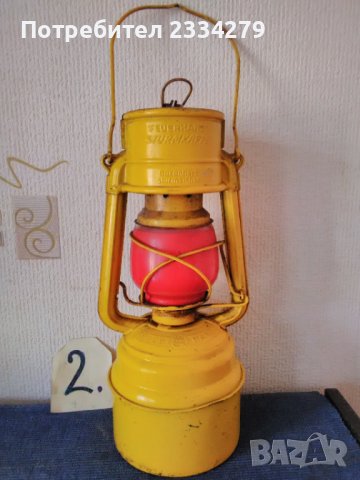Стари немски фенери, газени лампи от 30-40години, снимка 7 - Антикварни и старинни предмети - 42056423