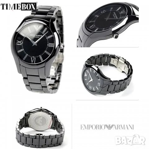 Emporio Armani AR1440 Ceramica Super Slim. Нов мъжки часовник, снимка 2 - Мъжки - 38801344