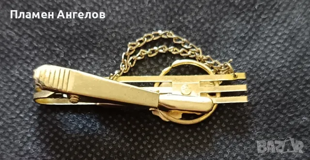 Стара неизползвана щипка за вратовръзка , снимка 3 - Други - 50279430