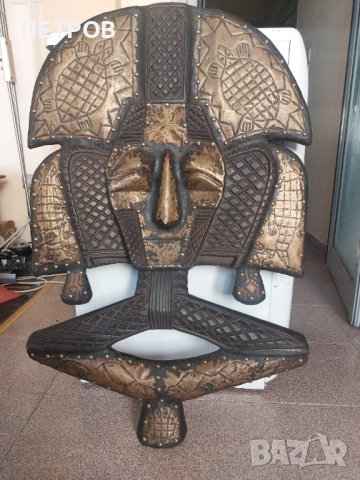 ПРОМО!Уникално африканско пано 90/60см.10кг., снимка 2 - Пана - 41696714