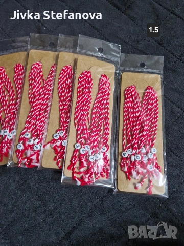 Ръчно изработени мартенички , снимка 13 - Други стоки за дома - 53586921