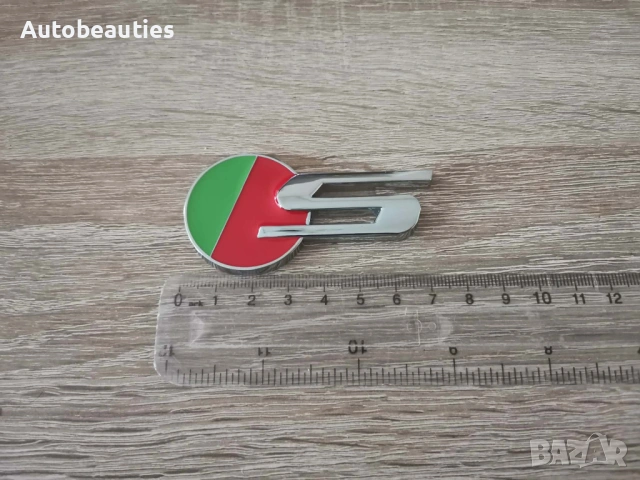 сребриста емблема Jaguar S, снимка 2 - Аксесоари и консумативи - 53676317
