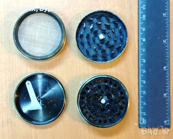  НОВ Стоманен ГРИНДЕР - 4 части, снимка 4 - Други - 27346395