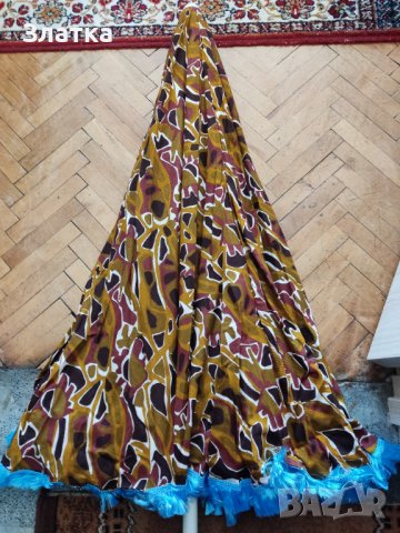 Голям чадър Чадъри за градината,къмпинг,плаж и за всякакви други места.230см,от здрав брезентов плат, снимка 12 - Градински мебели, декорация  - 37424592