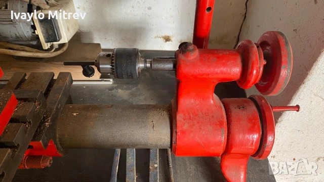 Малък хоби струг, снимка 7 - Стругове - 53623535