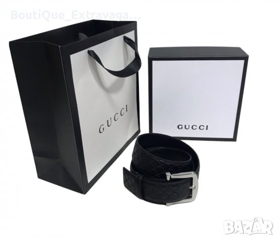 Мъжки подаръчен комплект колан Gucci 011 !!!, снимка 2 - Колани - 38976392