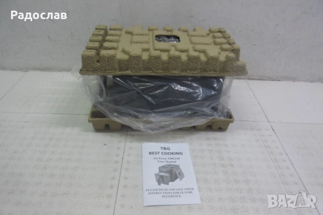 Air Fryer 32852A  Две в 1/  4.3L + top grill - 1500W (NEW)., снимка 6 - Мултикукъри - 52042683