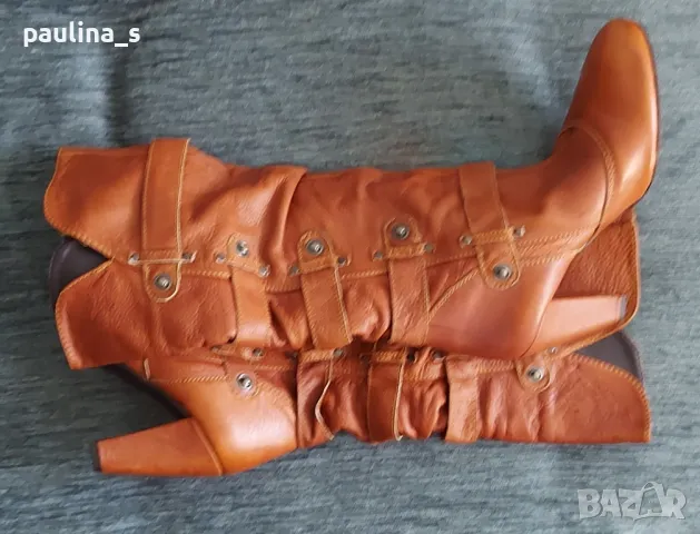 Четири чифта пролетно - есенни ботуши тип боти / Гърция , снимка 9 - Дамски ботуши - 49400677