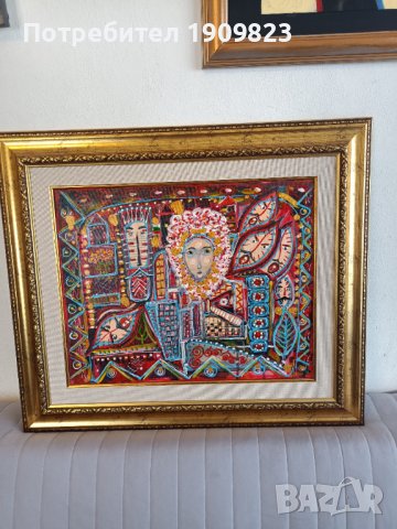 Маслена картина, снимка 2 - Картини - 41350763