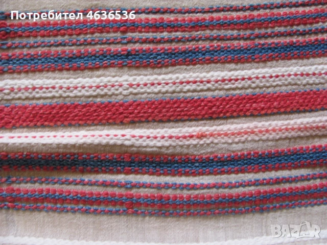 Кърпа, месал, кенар, ръчна изработка , 120х60см., снимка 4 - Антикварни и старинни предмети - 53258525