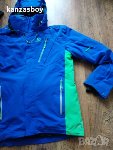 SALOMON Men's Iceglory ski jacket - мъжко ски яке КАТО НОВО L, снимка 7 - Якета - 52079847