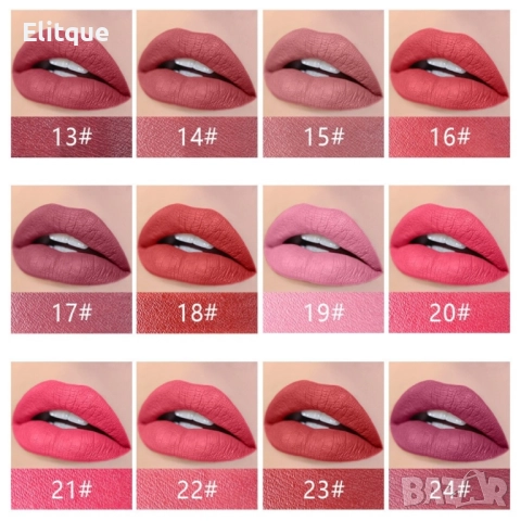 Матово кадифено червило MISS ROSE, снимка 10 - Декоративна козметика - 52503272