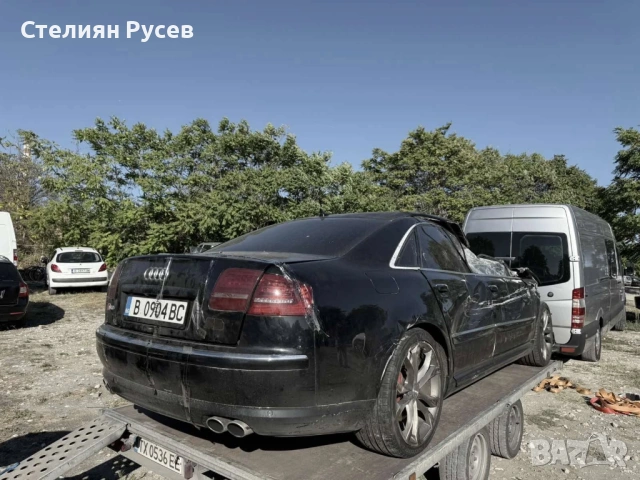  заден извит капак audi s8 a8 d3 5.2 450hp facelift 2009г цена 330 евро   -дава се гол капак без сто
