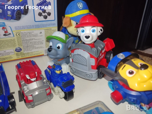 Лот играчки Пес Патрул, снимка 3 - Фигурки - 53616066