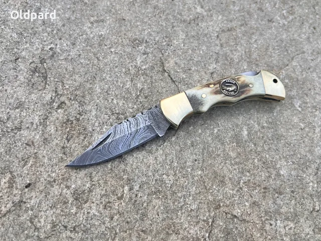 Автентичен винтидж сгъваем нож-ключодържател Croco Knives (CK-3033)