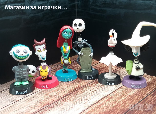 Фигурки Кошмарът преди Коледа (The Nightmare Before Christmas), снимка 2 - Фигурки - 44779497