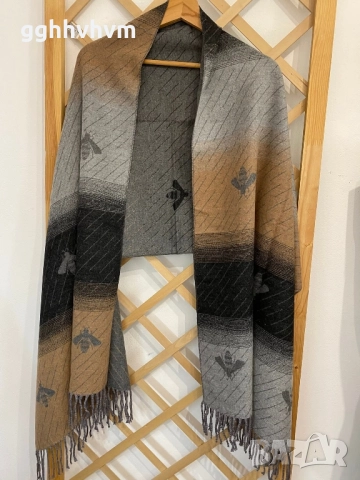 шал с две лица кашмир, снимка 2 - Шалове - 52106593