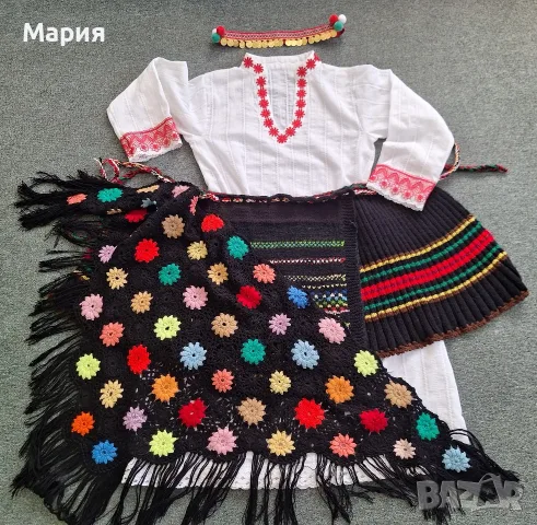 Народна носия 6 -10 г.- 95 €, снимка 14 - Детски комплекти - 55901136