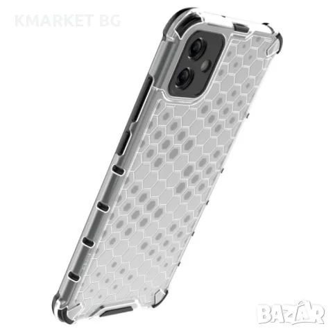 Samsung Galaxy A04e 4G / F04 4G / M04 4G Силиконов Калъф Honeycomb TPU и Протектор, снимка 8 - Калъфи, кейсове - 48581969